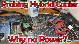Probing EVGA Hybrid Pump, is it getting power