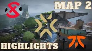 [PLAYOFFS] XSET vs FNC Map 2 (Fracture)  Full Game HIGHLIGHTS - VCT Champions Istanbul | XJL Clips