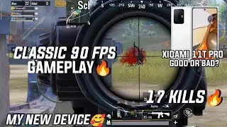 XIOAMI MI 11T PRO 90 FPS CLASSIC GAMEPLAY!! PUBG MOBILE