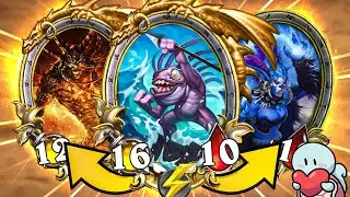 An End Of Turn comp HIGHROLL! | Hearthstone Battlegrounds