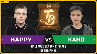 WC3 - [UD] Happy vs Kaho [NE] - GRAND FINAL - TP League Season 2 Finals