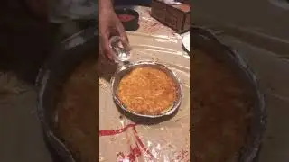 delicious kunafa #arabic #love #kitchenwithnabz