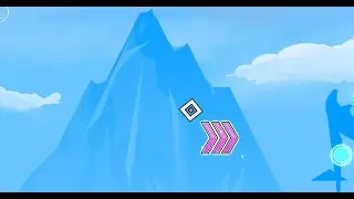 mountain and windmill