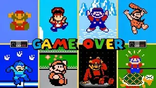 Mario NES Bootlegs GAME OVER Screens [Part 1]