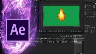How to make any fire element green screen effect after effects tutorial