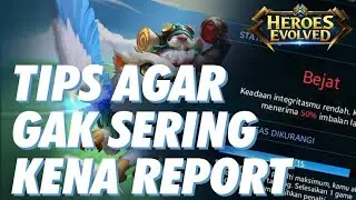Tips Biar Gak Sering Kena Report Orang - Tips Heroes Evolved Indonesia