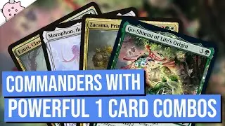 Commanders with Powerful 1 Card Combos | EDH | Commander | Overpowered | Magic the Gathering