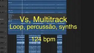 Em Alto Som - Turn It Up - Vs, Multitrack, Synths (124 bpm)