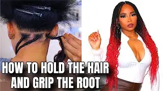 How To Grip Box Braid For Beginners | Updated | Ft. BTL Anti-Itch Spray