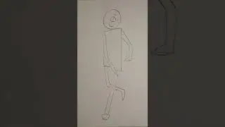 WALK CYCLE ANIMATED ON PAPER  #art #drawing #funnymemes #funnypictures #animation #richardwilliams