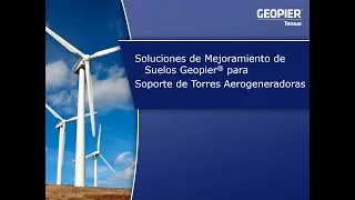 Soluciones de Mejoramiento de Suelos Geopier® para Soporte de Torres Aerogeneradoras (ChilePerúEMIN)