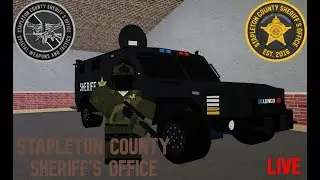 ROBLOX | Stapleton County | SWAT Patrol #1 | LIVE 🔴