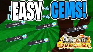 How to Obtain LOTS of GEMS in Anime Simulator