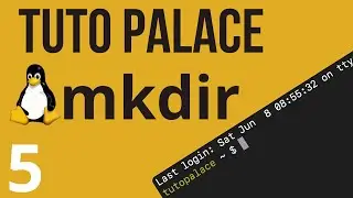 05 Terminal Linux / macOS - commande mkdir (MaKe DIRectory)