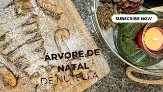 Sobremesa facil de Natal com Nutella