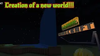 Creation of a new world!!!  Support with likes and subscriptions!  I have many ideas!
