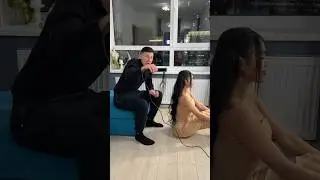 ПАРЕНЬ СЖЁГ ЕЁ ВОЛОСЫ!