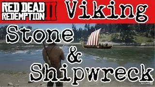 Viking Stone Carving and Shipwreck