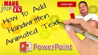 Transition: Handwritten Animated Text