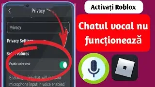 Cum să obțin chatul vocal Roblox (2024), Cum să activez chatul vocal pe Roblox,