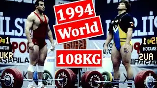 Taimazov vs. Vlad vs. Akoev | Men 108KG | 1994 | World Weightlifting Championships | Istanbul (TUR)