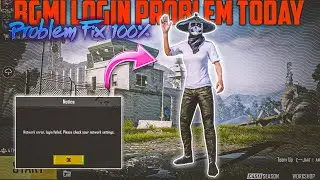 BGMI LOGIN PROBLEM TODAY FIX | NETWORK ERROR LOGIN FAILED PLEASE CHECK YOUR NETWORK SETTINGS BGMI