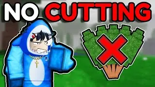 I SPEEDRAN 99 Nights Without Chopping TREES in Roblox... (HARDEST CHALLENGE)