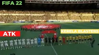 FIFA 22 - ATK Mohun Bagan Faces Kerela Blasters - Hero Isl Full Match | 4K