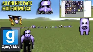 (Gmod) Ao Oni NPC Pack Mod Showcase