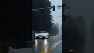 It’s always fun watching a super car slide..