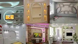 new design POP tv wall TV wall design
