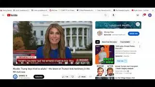 MSNBC's unprofessional video calling Trump's sons 'children'