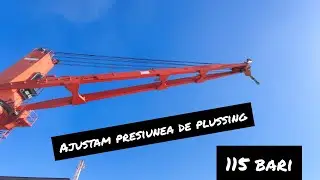 ⚡⚡⚡Cargo crane Plussing pressure adjusment⚡⚡⚡