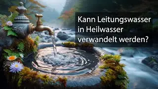 Kann Leitungswasser in Heilwasser verwandelt werden?
