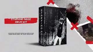 Trap Metal DRUM KIT VOL.5 - STARVING NOISE