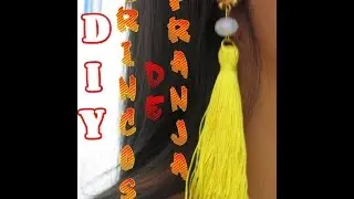 DIY:Aprenda a Fazer Brinco de Franja