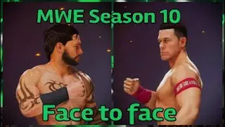MWE Season 10 - The faceoff between John Cena and David King