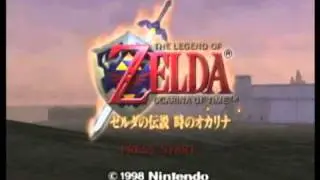 The Legend of Zelda  Ocarina of Time 3D   Title sequence