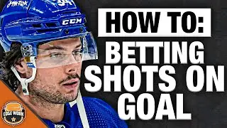 How to Bet on NHL Shots on Goal Props - UP 20 UNITS IN ONE SEASON | NHL BETTING GUIDE