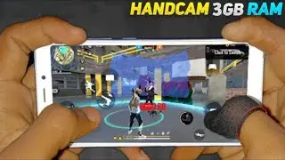 HANDCAM 3GB RAM ⚡Free Fire 3 Finger Gameplay in Redmi 4