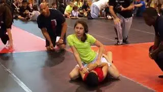 Boy and girl wrestling boy body lock🔒 and why girl win 😱