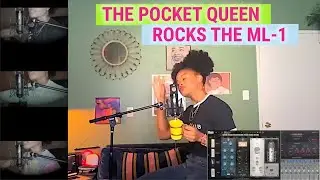 The Pocket Queen Rocks the Slate Digital ML-1 Modeling Microphone