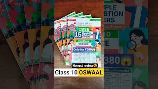 Class 10 Oswaal Sample Papers Science Honest Review 😍 | Class 10 Best Sample Papers CBSE 2026