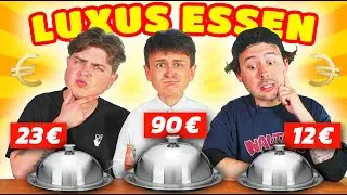 Preise von Luxus-ESSEN erraten! 💸🍷 mit CrispyRob & Smiley