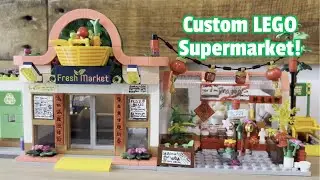 Lego Supermarket MOC! [Renovated] Lunar New Year and Jewellery Section!