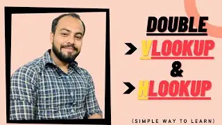Double VLOOKUP & HLOOKUP in Excel | Nested VLOOKUP & HLOOKUP | VLOOKUP Contain VLOOKUP 😇 |