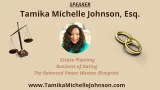 Speaker: Tamika Michelle Johnson