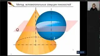 Пересечение поверхностей (метод секущих плоскостей)