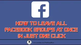 How To Leave All Facebook Groups At Once 2017 Updated!!!!