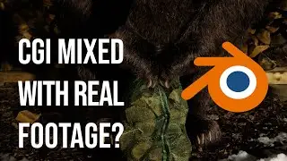 Blender | CGI Mixed with Real Footage